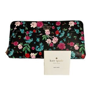 Kate Spade Floral Clutch Wallet